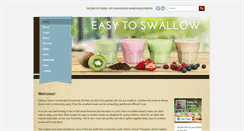Desktop Screenshot of easytoswallow.co.uk
