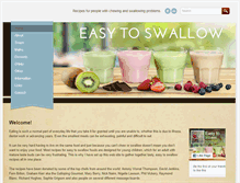 Tablet Screenshot of easytoswallow.co.uk